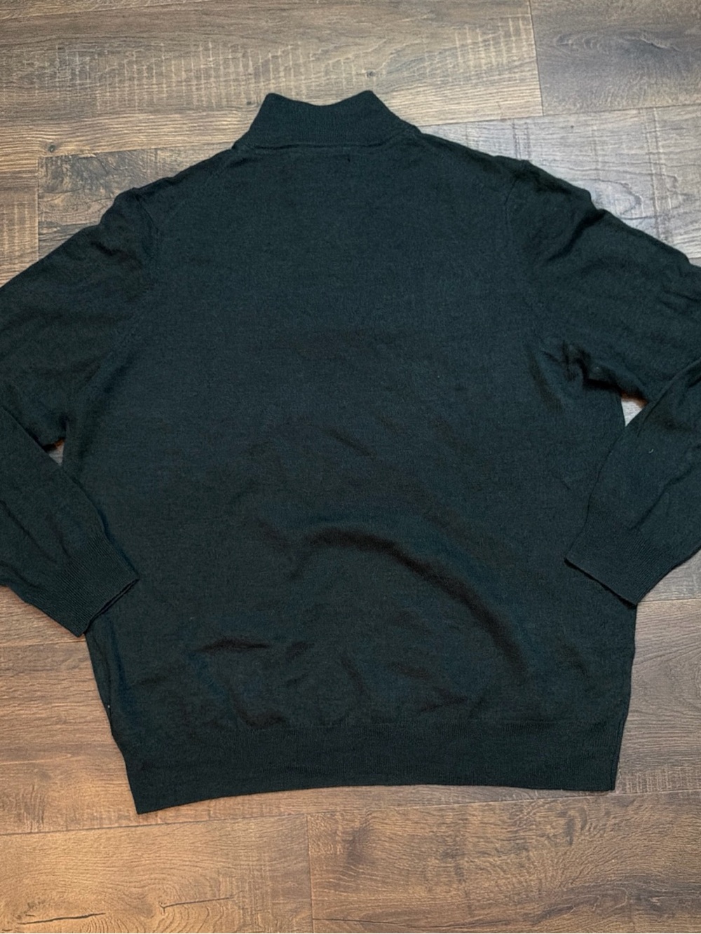 Christian Lacroix Men’s Black Half-Zip Pullover Sweater - Picture 8 of 8